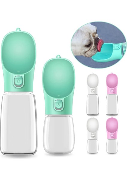 Yeşil Stil 350 ml Pet Köpek Su Şişesi Taşınabilir Şişe Seyahat Sızdırmaz Su Şişesi Küçük Orta Büyük Köpek Kedi Pet Ürünleri Için Açık Kase (Yurt Dışından) modelleri