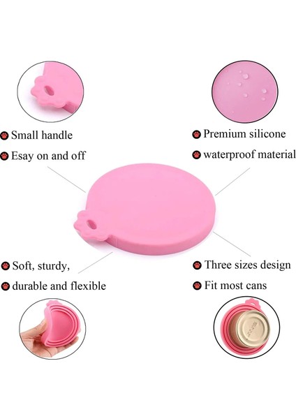 Sarı Stil Licone Pet Konserve Kapak Mühürlü Besleyiciler Gıda Can Kapak Yavru Köpek Kedi Depolama Üst Kapak Yeniden Kullanılabilir Kapak Pet Günlük Malzemeler (Yurt Dışından) indirimleri