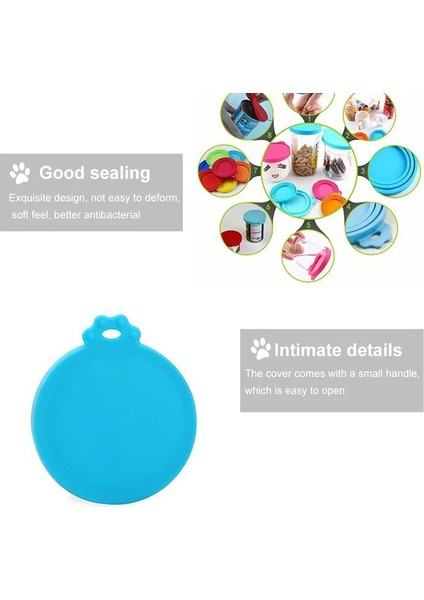 No.1 Tarzı Taşınabilir Silikon Köpek Kedi Konserve Kapak Pet Gıda Kapak Depolama Taze Tutma Kapakları Evrensel Sızdırmazlık Kapağı Konserve Kapak Mutfak Malzemeleri (Yurt Dışından) modelleri