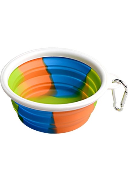 Beyaz Stil S-13X9X5CM 9 Renk Kamuflaj Toka ile Pet Kase Su Gıda Konteyner Küçük Köpekler Için Pet Besleyici Köpek Biberon Kaseler Köpek Gereçleri (Yurt Dışından)