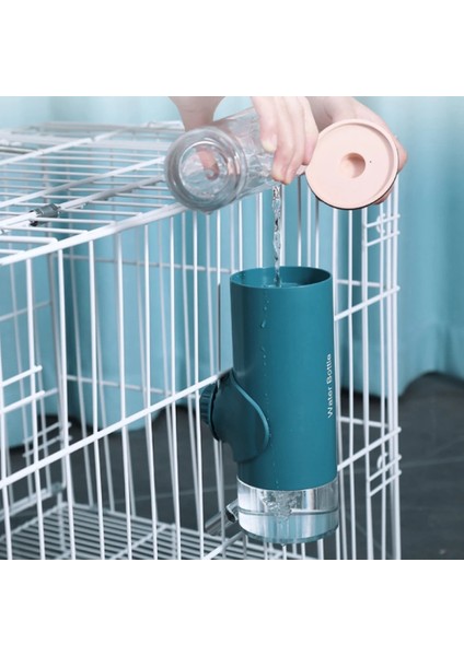 Pembe Tarzı 700 ml Köpek Otomatik Paslanmaz Çelik Top Tiryakisi Şişe Asılı Pet Içme Yavrusu Tiryakisi Şişe Çeşme Besleyici Tavşan Kafesi Malzemeleri (Yurt Dışından) modelleri