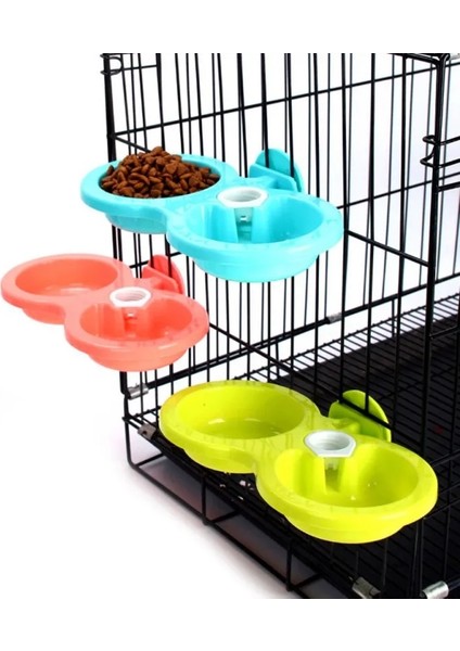 Yeşil Stil S Beden Pet Kafes Kase Ayrılabilir Pet Köpek Içecek Gıda Besleyici Fincan Pet Asılı Küçük Besleme Banyo Araçları Tavşan Besleyici Besleme Malzemeleri (Yurt Dışından) modelleri