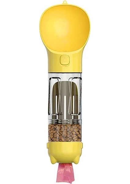 Sarı Köpek Maması Kutusu Stili M 500ML Pet Köpek Su Şişesi Köpek Kase Küçük Büyük Köpekler Için Pet Besleyici Yavru Kedi Içme Açık Pet Su Sebili Besleyici Aksesuarları (Yurt Dışından)