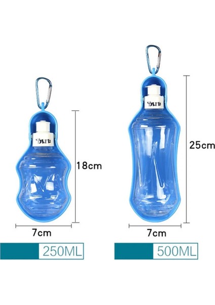 Yeşil Stil 500ML Katlanabilir Plastik Pet Köpek Köpekler Için Su Şişesi Kediler Seyahat Yavrusu Içme Kase Bardak Açık Evcil Hayvanlar Su Besleyici Dispenser ml (Yurt Dışından) modelleri
