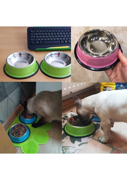 Yeşil Stil L Beden Bıbss Köpek Kase Seyahat Kediler Için Pet Kuru Mama Kaseleri Köpekler Pembe Köpek Kaseleri Açık Içme Suyu Çeşmesi Pet Köpek Bulaşık Besleyici Mal (Yurt Dışından) modelleri