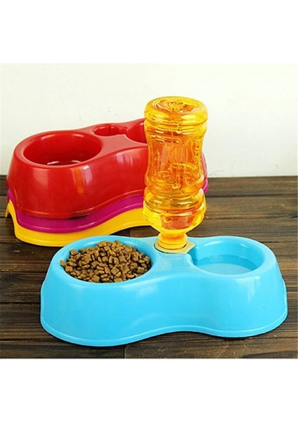 No.5 Tarzı Plastik Yavru Pet Tiryakisi Otomatik Su Besleyici Dağıtıcı Gıda Çanak Kase Pet Köpek Kedi Pet Köpek Kedi Için Içme Suyu (Yurt Dışından)