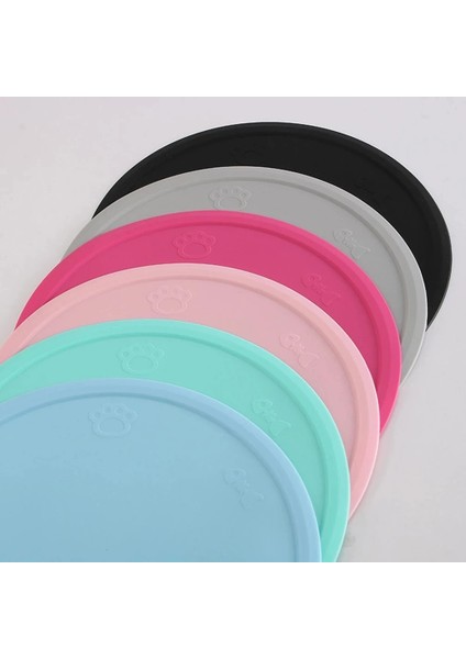 Gül Kırmızı Stili 48*27CM Pet Besleme Mat Pad Sevimli Bulut Şekli Silikon Çanak Kase Mama Yemi Yerleştirme Köpek Kedi Köpek Aksesuarları Kedi Besleme Paspasları (Yurt Dışından) fırsatları