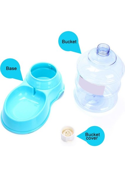 No.4 Tarzı L Beden 3.5l Pet Kedi Otomatik Besleyiciler Büyük Kapasiteli Kedi Köpek Su Çeşmesi Hayvanlar Için Plastik Şişe Besleme Kaseler Dağıtıcı (Yurt Dışından) modelleri