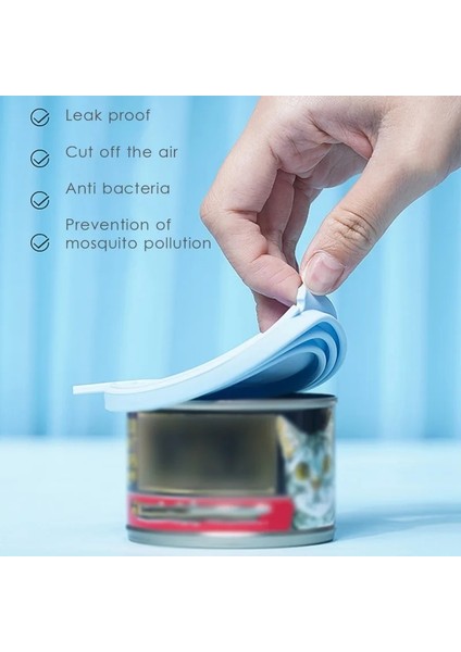 No.6 Tarzı Pet Kutular Evrensel Silikon Mühürlü Kapak Yeniden Kullanılabilir Taze Tutmak Kapak Besleme Kaşığı Seti Konserve Kaşık Konserve Açacağı Köpek Kedi Maması Için (Yurt Dışından) modelleri