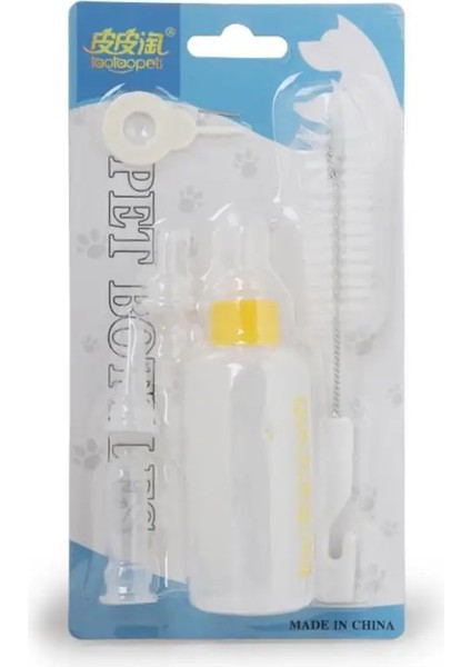 Pembe Tarzı 50ML Puppies Yavru Kedi Şişe Seti Pet Köpek Kedi Bebek Hemşirelik Su Besleyici Temiz ve Yenileme ile Ham Kedi Içme Şişesi (Yurt Dışından) indirimleri