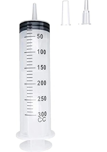 300ML Tarzı Şırınga Besleyici Besleme Aletleri Borulu Büyük Plastik Şırınga Sıvıları Ölçme, Evcil Hayvanları Besleme, Tıp Öğrencisi, Yağ (Yurt Dışından)