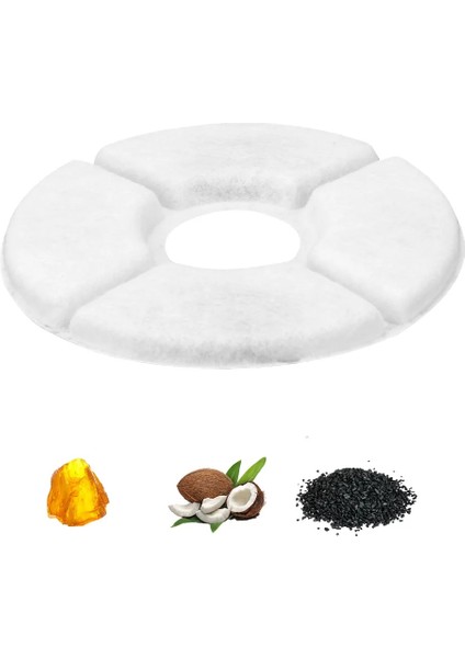 Kare 6 Adet Tarzı Kedi Su Içme Çeşmesi Için Yedek Filtreler Çiçek Pet Köpek Için Yuvarlak Çeşme Dispenser Değiştirildi Aktif Karbon Filtre (Yurt Dışından) fırsatları