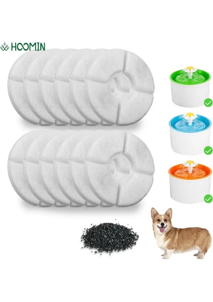 Yuvarlak 6 Adet Tarzı Yedek Filtreler Çiçek Kedi Su Içme Çeşmesi Için Değiştirilen Aktif Karbon Filtre Pet Köpek Yuvarlak Fıskiye Dispenseri (Yurt Dışından) indirimleri