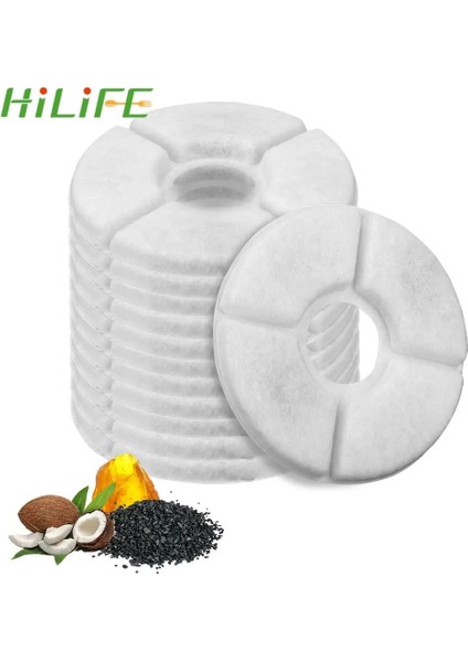 Kare 4 Adet Stil Kedi Su Içme Çeşmesi Için Yedek Filtreler Çiçek Pet Köpek Için Yuvarlak Çeşme Dispenser Değiştirildi Aktif Karbon Filtre (Yurt Dışından) modelleri