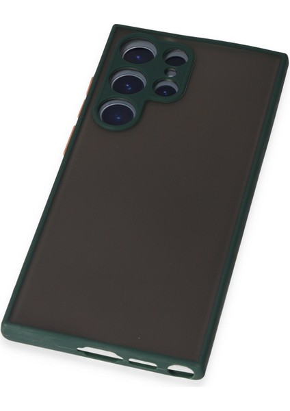 Samsung Galaxy S22 Ultra Kılıf Montreal Silikon Kapak - Yeşil 300099 fırsatları