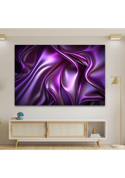 Mor Mermer Desenli Temperli Cam Duvar Tablosu fiyatları