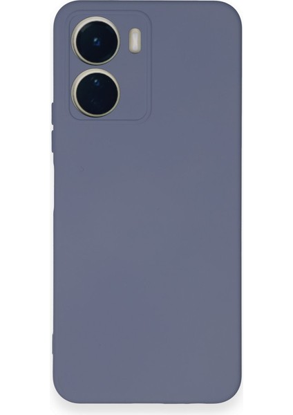 Vivo Y16 Kılıf Nano Içi Kadife Silikon - Gri 300099