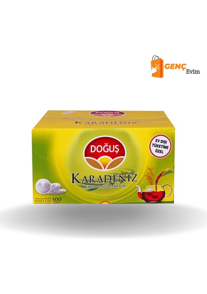 Karadeniz Demlik Poşet Çay 500'LÜ