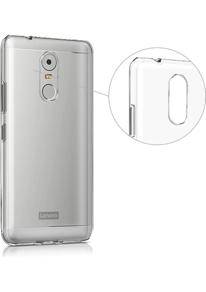 Lenovo K6 Note Uyumlu Kılıf Ince Yumuşak Süper Silikon Kapak