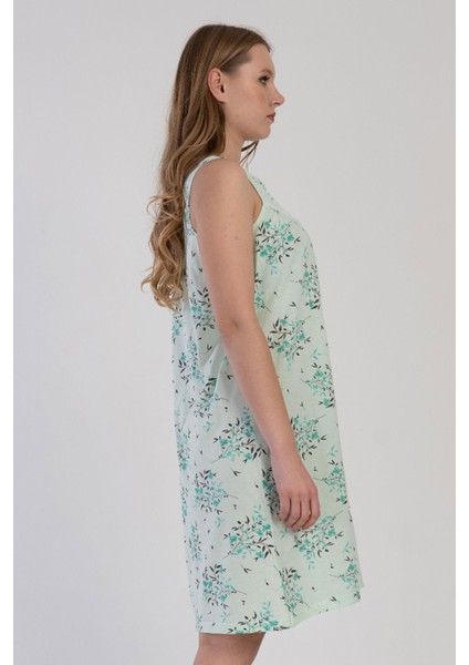 Pamuklu Kadın Kalın Askılı Kısa Boy Gecelik , 161393 fiyatları