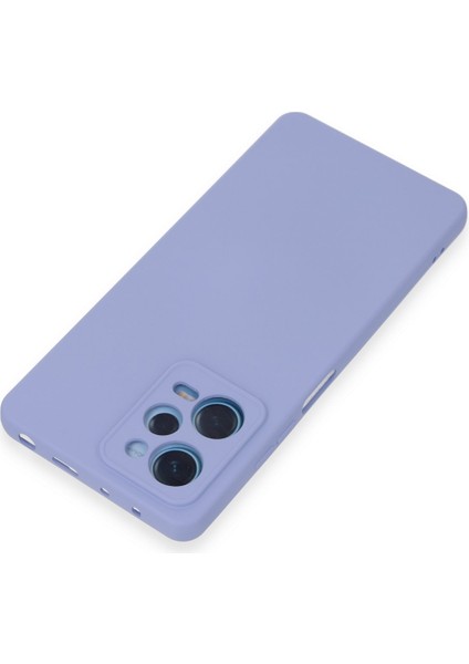 Xiaomi Poco X5 5g Kılıf Nano Içi Kadife Silikon - Lila 300099
