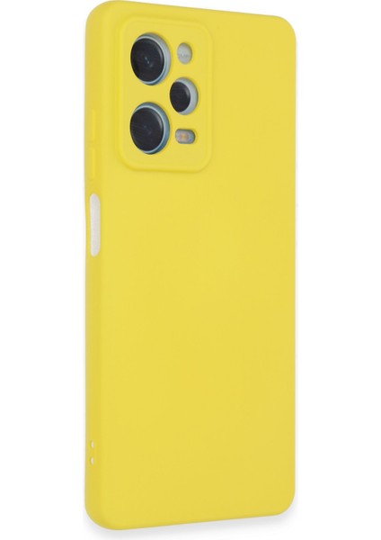 Xiaomi Redmi Note 12 5g Kılıf Nano Içi Kadife Silikon - Sarı 300099