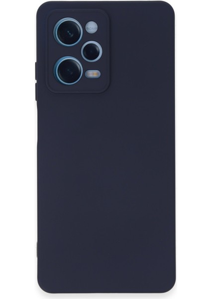 Xiaomi Redmi Note 12 5g Kılıf Nano Içi Kadife Silikon - Lacivert 300099