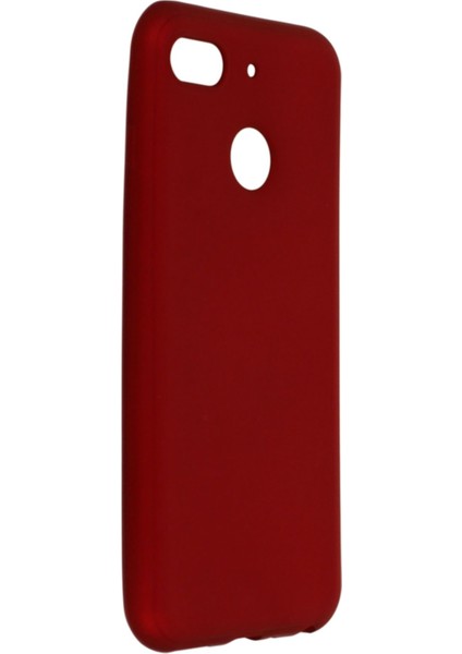 General Mobile Gm 8 Go Kılıf Premium Rubber Silikon - Bordo 317105