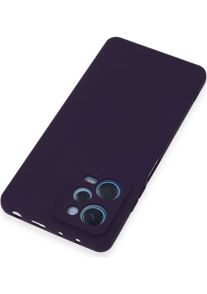 Xiaomi Poco X5 5g Kılıf Nano Içi Kadife Silikon - Mor 300099