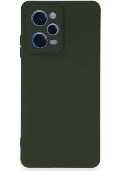 Xiaomi Poco X5 5g Kılıf Nano Içi Kadife Silikon - Koyu Yeşil 300099