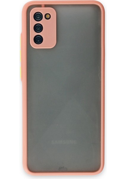 Samsung Galaxy A02S Kılıf Montreal Silikon Kapak - Pembe 300099