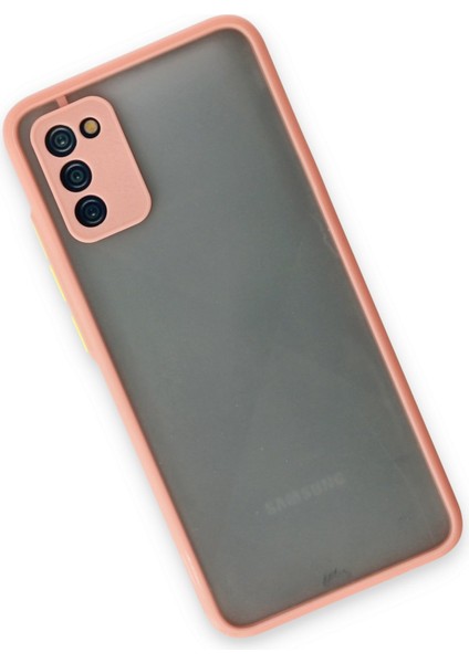 Samsung Galaxy A02S Kılıf Montreal Silikon Kapak - Pembe 300099