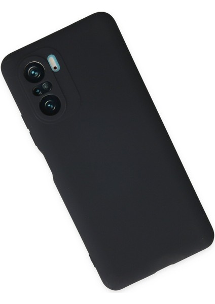 Xiaomi Redmi K40 Kılıf Nano Içi Kadife Silikon - Lacivert 300099