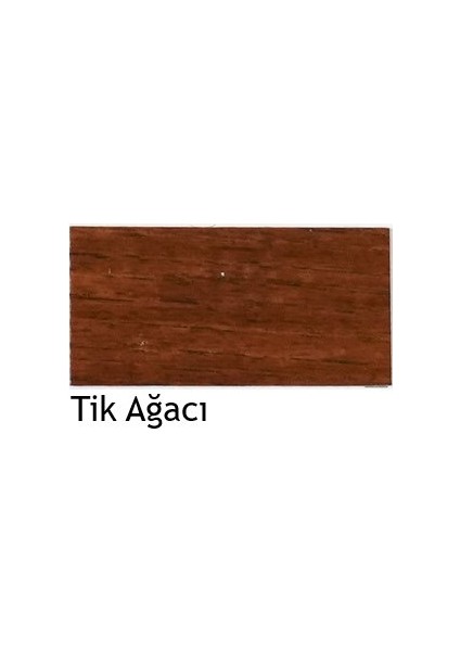 Woodart Ultra Solvent Bazlı Vernikli Ahşap Koruyucu 2.5 Lt Tik Ağacı