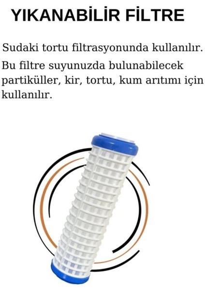 Daire Girişi Yıkanabilir Filtreli Su Arıtma Filtre Kabı modelleri