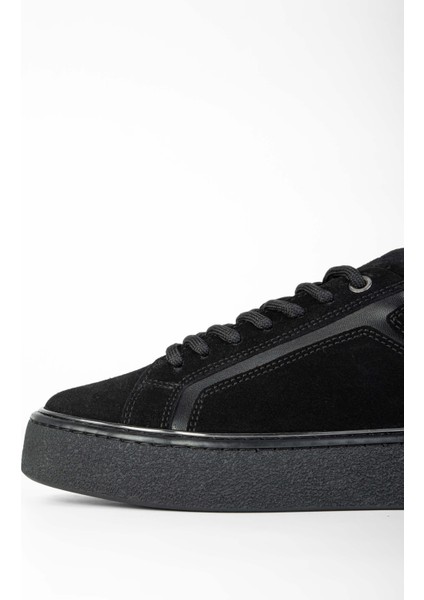 Kadın Deri Siyah Süet Sneakers & Spor Ayakkabı 804 1834 Bn Ayk SK23/24 Sıyah Suet modelleri