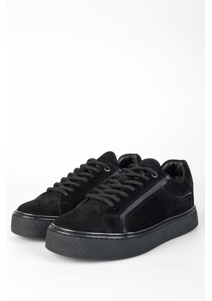 Kadın Deri Siyah Süet Sneakers & Spor Ayakkabı 804 1834 Bn Ayk SK23/24 Sıyah Suet indirimleri