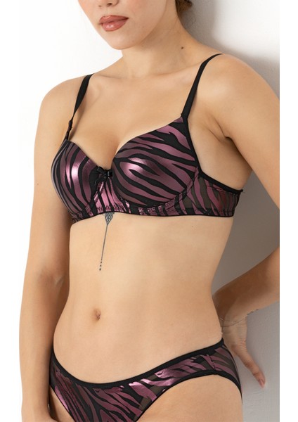 Zebra Desenli Sütyen Takım indirimleri