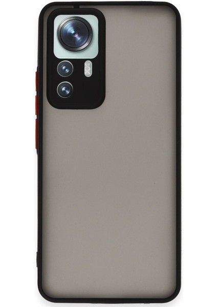 Xiaomi Mi 12T Kılıf Montreal Silikon Kapak - Siyah 300099