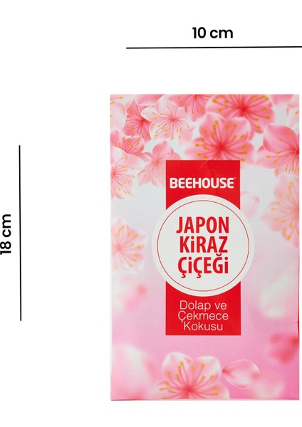 Beehouse Japon Kiraz Çiçeği Dolap ve Çekmece Kokusu