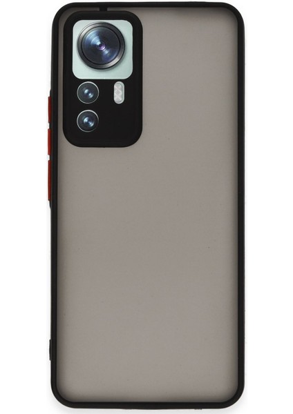 Xiaomi Mi 12T Pro Kılıf Montreal Silikon Kapak - Siyah 300099