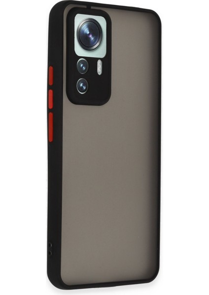 Xiaomi Mi 12T Pro Kılıf Montreal Silikon Kapak - Siyah 300099 fiyatları