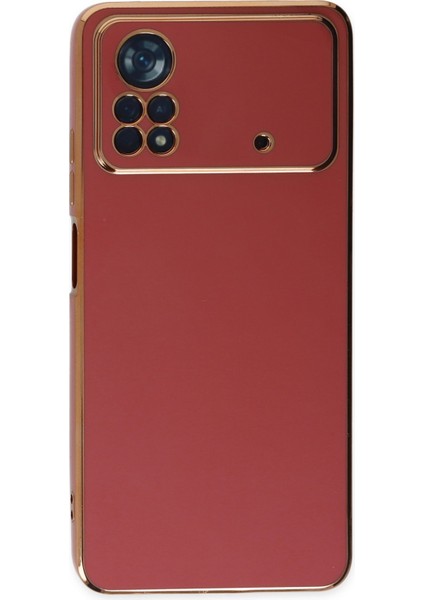 Xiaomi Poco X4 Pro 5g Kılıf Volet Silikon - Kırmızı 300099