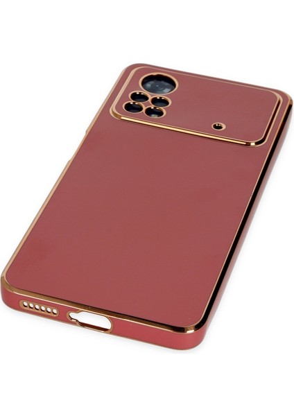 Xiaomi Poco X4 Pro 5g Kılıf Volet Silikon - Kırmızı 300099