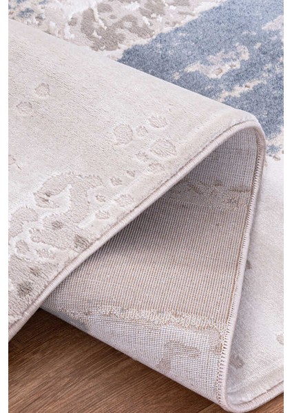 Bafra Beyaz Gri Halı Yumuşak Oturma Odası Salon Çocuk Odası Mutfak Halısı T1198 120 x 180 indirimleri