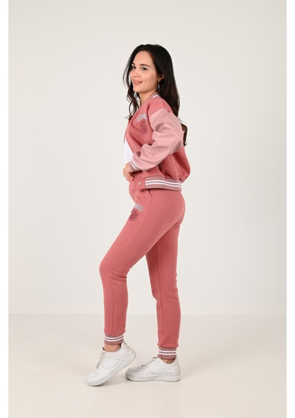 Kadın Üç Iplik Şardonlu Düğmeli Eşofman Takımı 3940-24 fiyatları