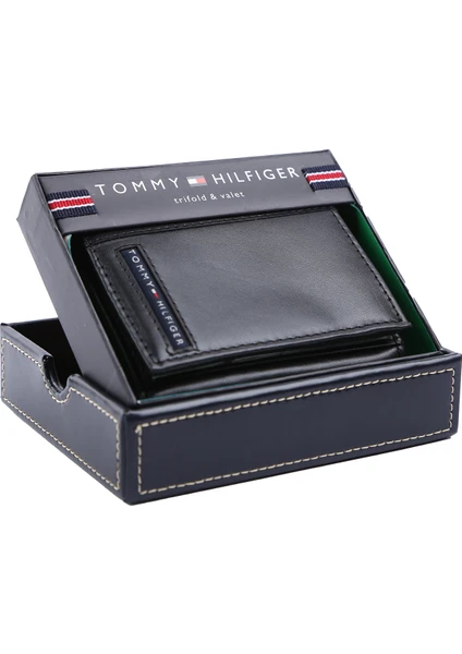 Tommy Hılfıger Erkek Cüzdan 31TL11X033-BLACK