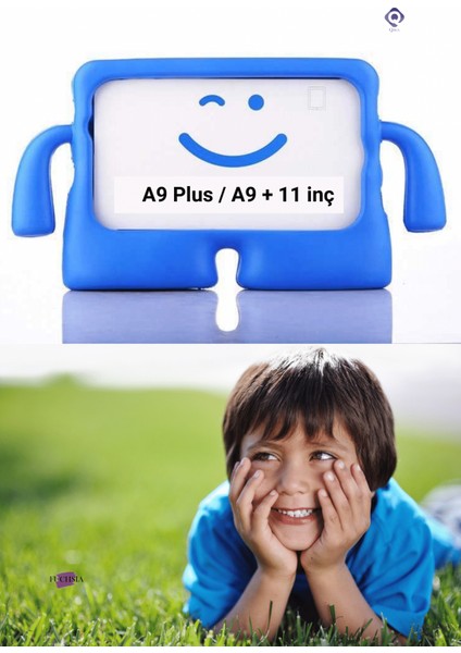 Galaxy Tab A9 Plus 11 Inç Uyumlu Fuchsia Ibuy Standlı Çocuk Tablet Kılıfı X210 - X216 - X218 fırsatları