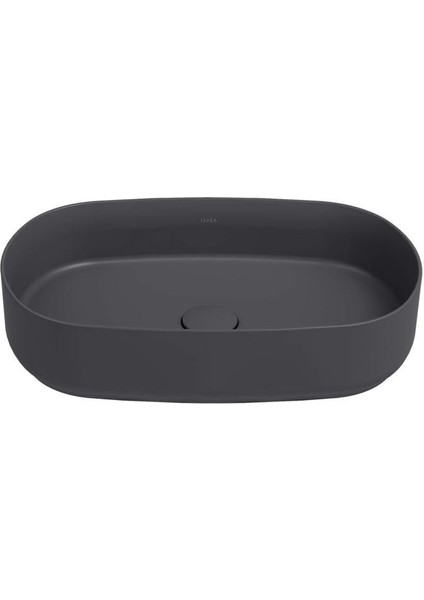 Infinity Tezgah Üzeri Lavabo 55 cm Antrasit