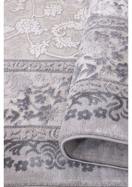 Amasra Koyu Gri Halı Yumuşak Oturma Odası Salon Çocuk Odası Mutfak Halısı P1146 120 x 180 fırsatları